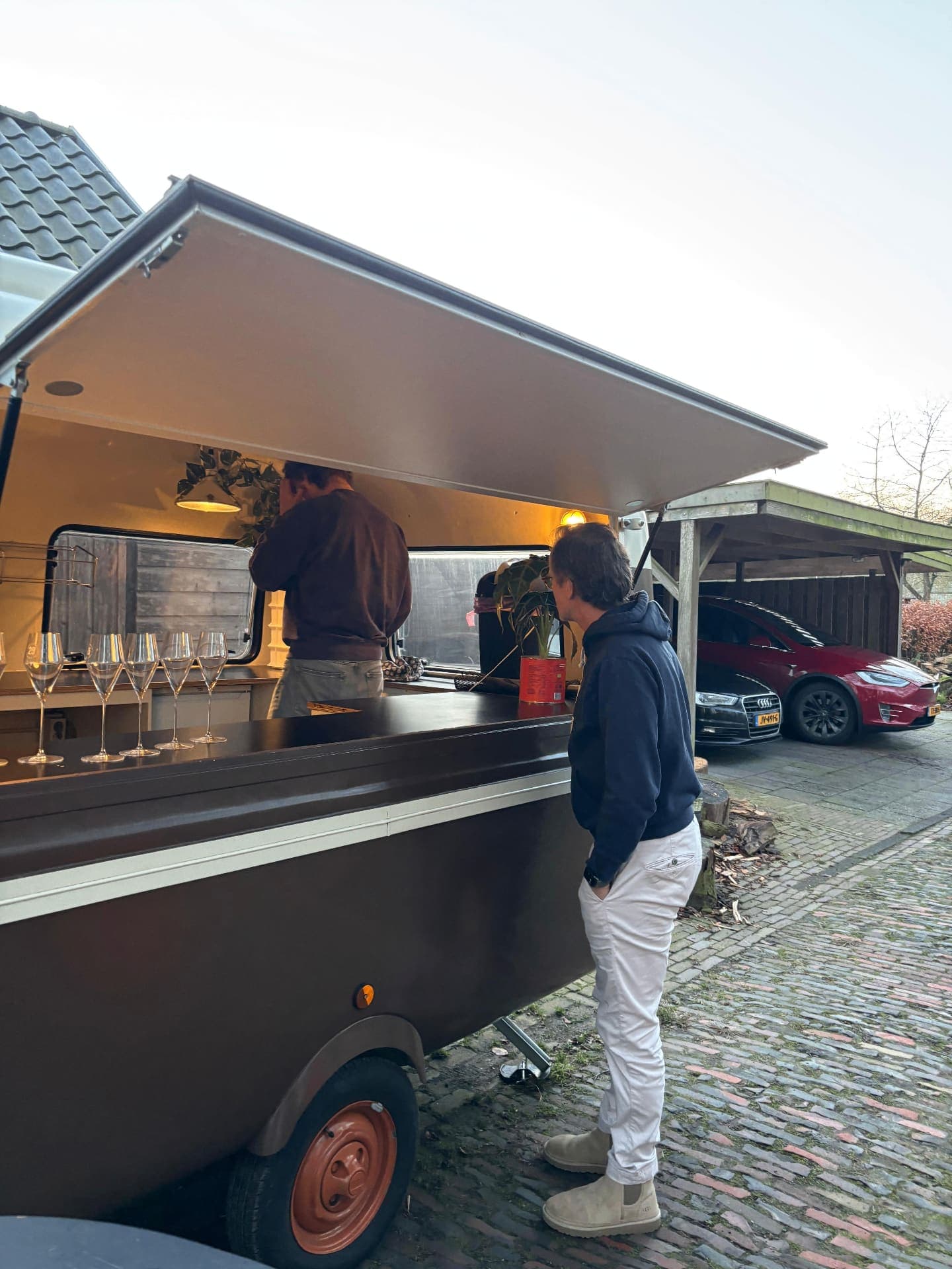 Rolling Pizza pizza foodtruck Bruiloft Catering